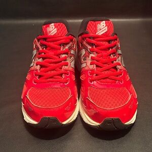 New Balance Red and Black Running Shoes